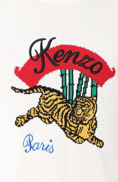 Джемпер из смеси хлопка и вискозы KENZO, арт. 5PU2573XC, фото 5