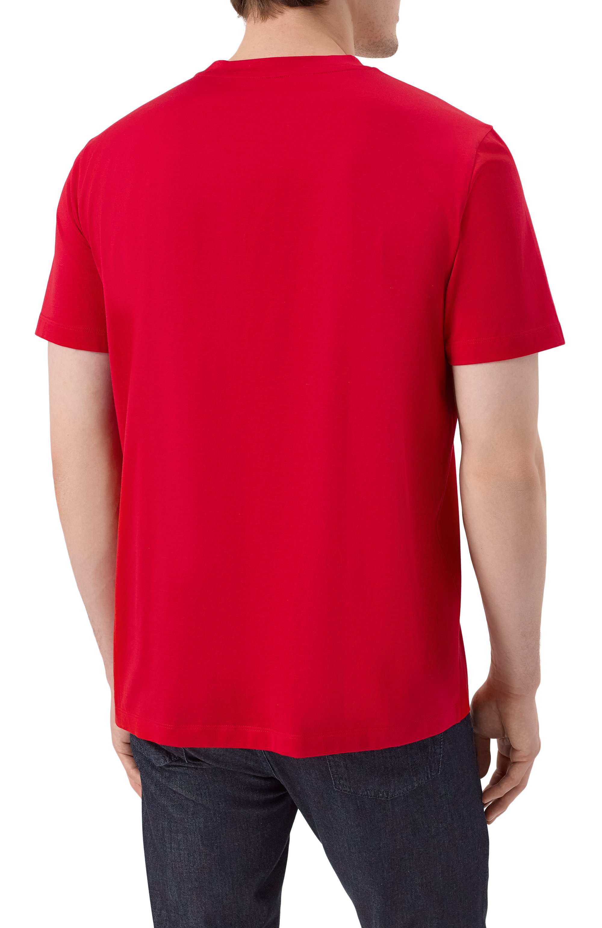 Хлопковая футболка MONCLER, арт. 8C00056/8390Y, фото 4