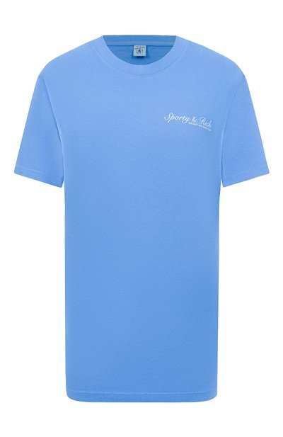 Женская хлопковая футболка SPORTY AND RICH, арт. T0043621306BL102