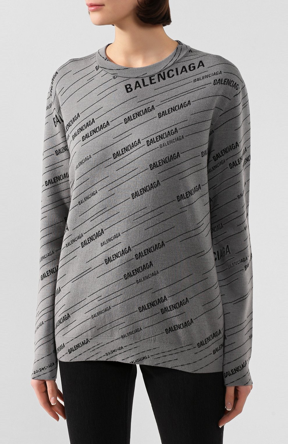 Шерстяной пуловер BALENCIAGA, арт. 583094/T1524, фото 3
