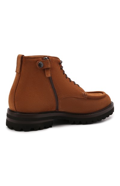 Замшевые ботинки W.GIBBS коричневого цвета по цене 53150 руб., арт. 0212006/2508, фото 4 Замшевые ботинки W.GIBBS, арт. 0212006/2508, фото 4