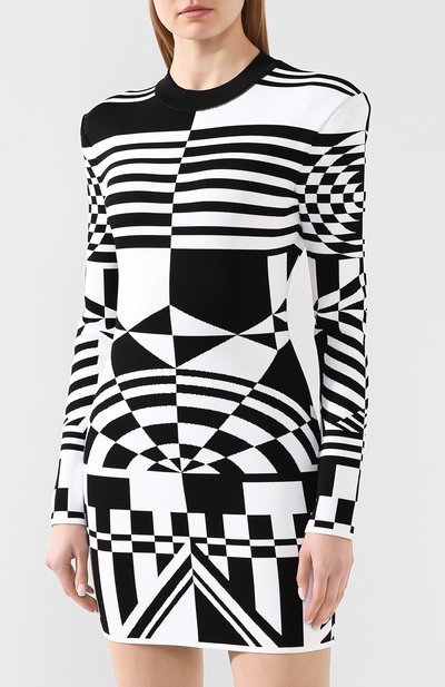 Платье из вискозы BALMAIN, арт. TF06231/K079, фото 3