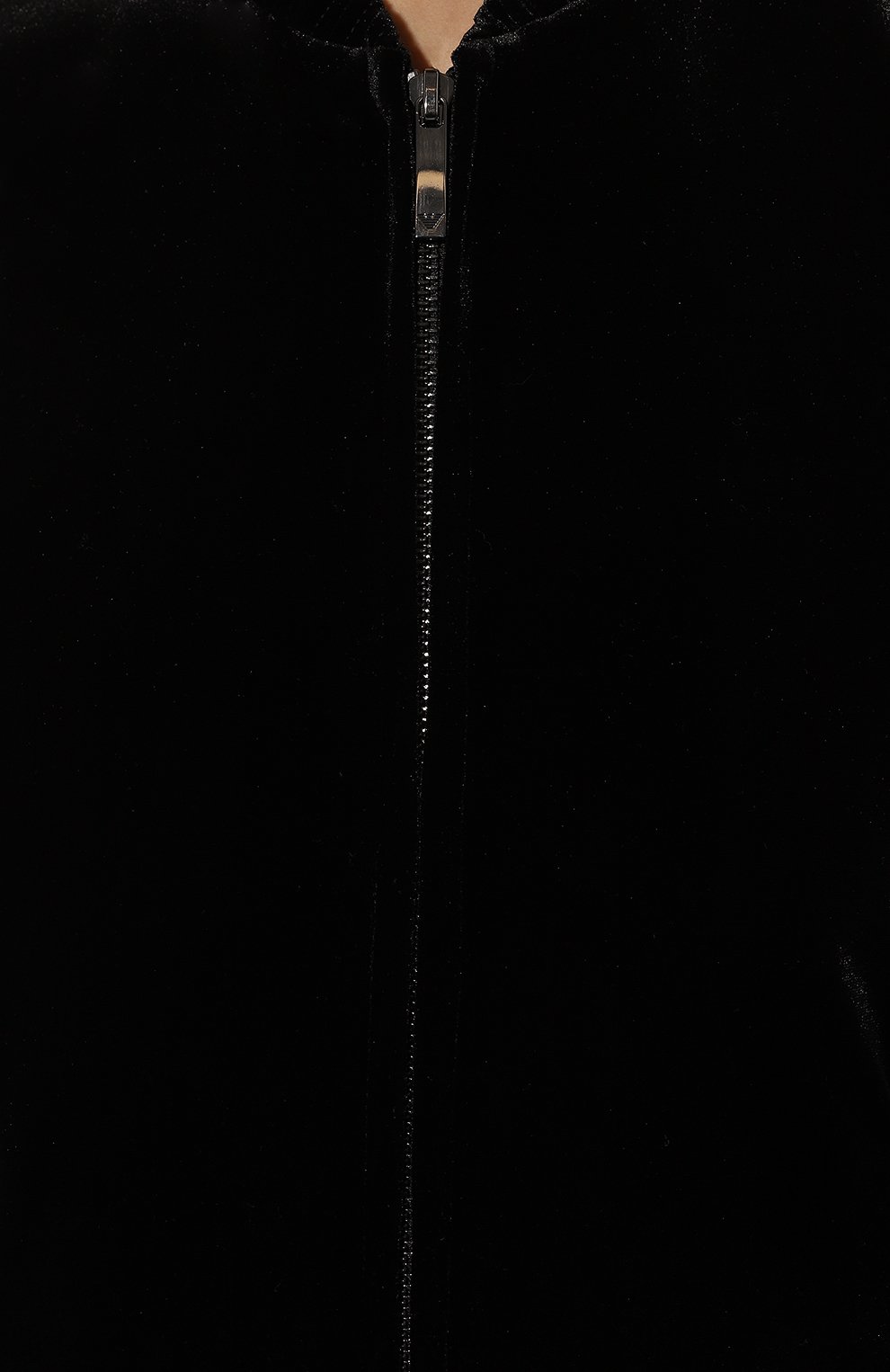 Бархатный бомбер EMPORIO ARMANI черного цвета по цене 45650 руб., арт. 6D2B6C/2JVZZ, фото 5 Бархатный бомбер EMPORIO ARMANI, арт. 6D2B6C/2JVZZ, фото 5