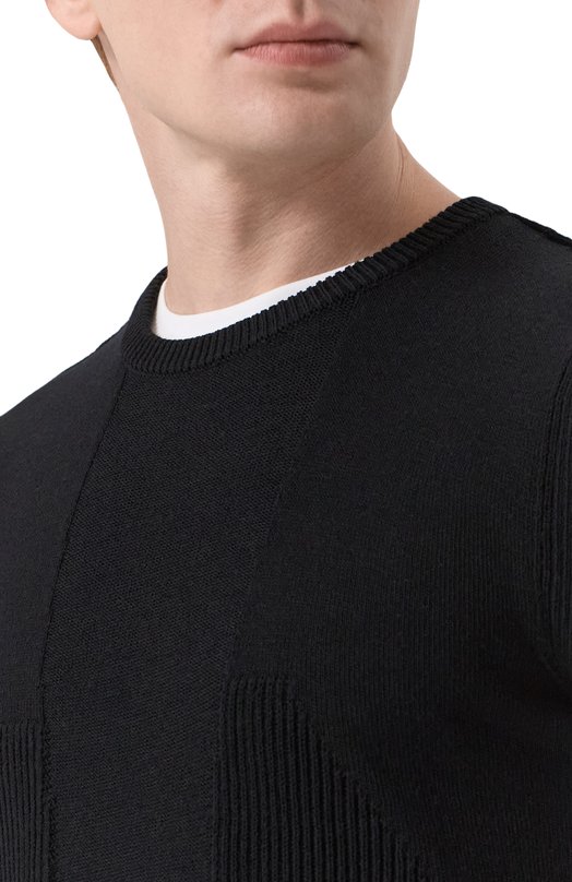 Шерстяной жилет Rick Owens RU01F2617/KWVH Чёрный  RU01F2617/KWVH Фото 5