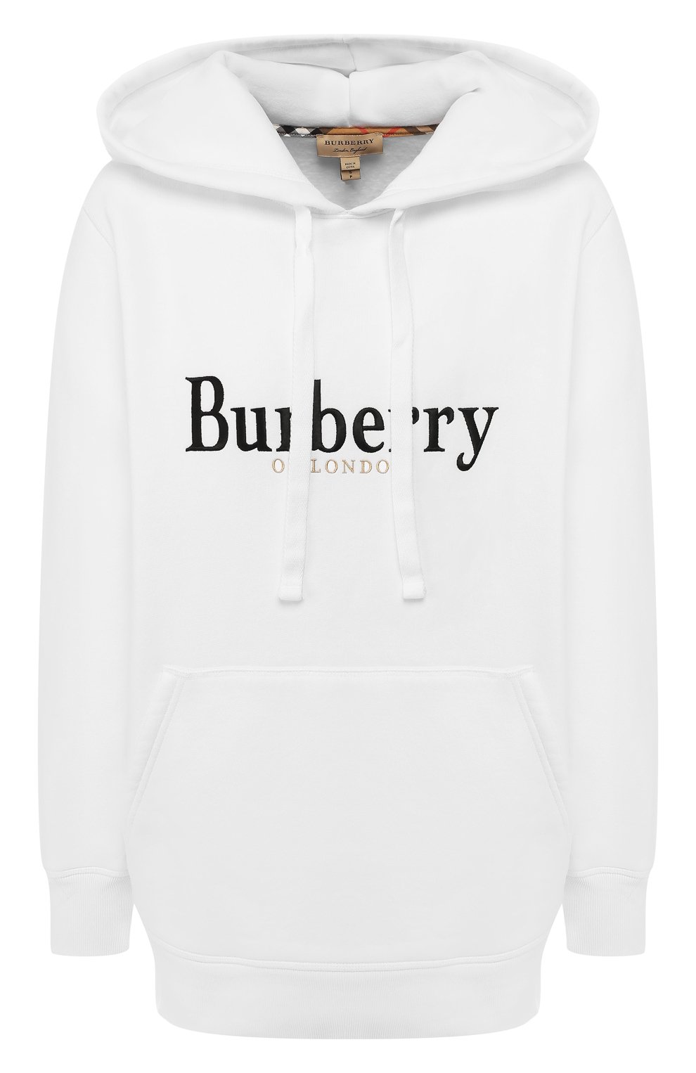 Хлопковое худи BURBERRY, арт. 8004803, фото 1