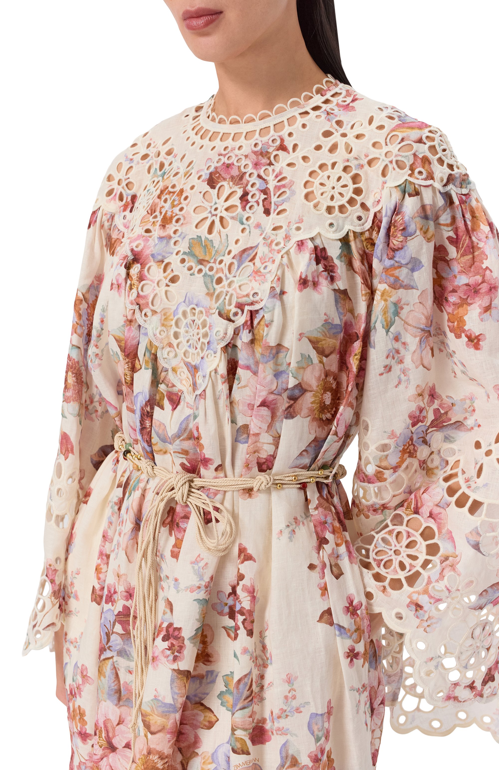 Льняное платье ZIMMERMANN, арт. 5801DRS261, фото 4