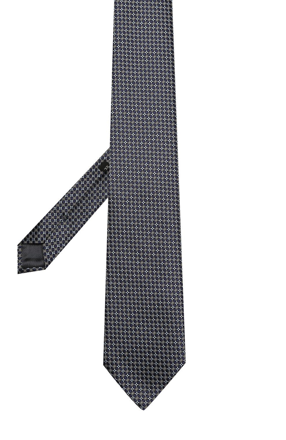 Шелковый галстук с узором ZEGNA, арт. Z9E641XW, фото 2