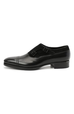 Кожаные монки SANTONI, арт. MCLE17415LE1FLTUN51, фото 1