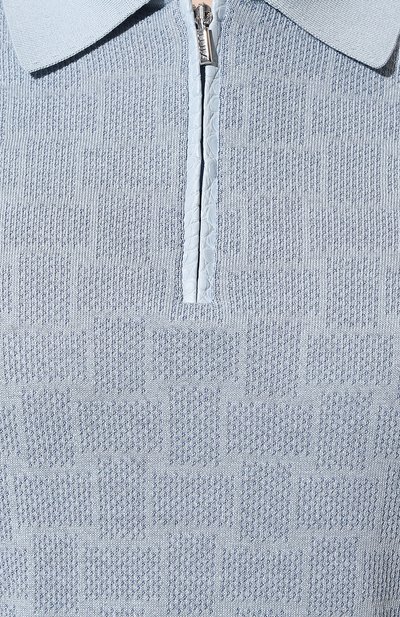 Поло из шелка и хлопка ZILLI, арт. KZP002M0153VINT00, фото 5