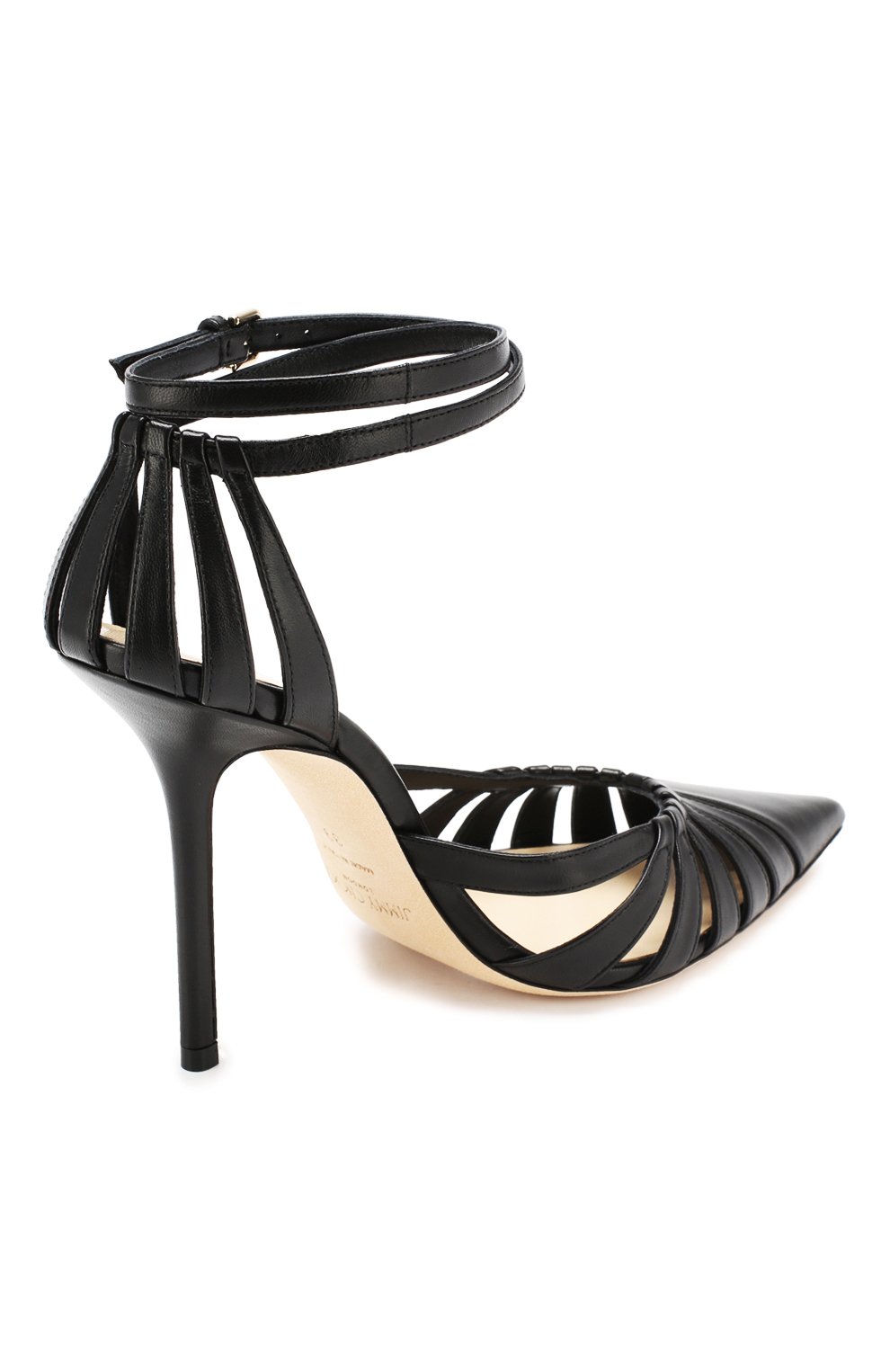 Кожаные туфли travis 100 JIMMY CHOO, арт. TRAVIS 100/MNA, фото 4