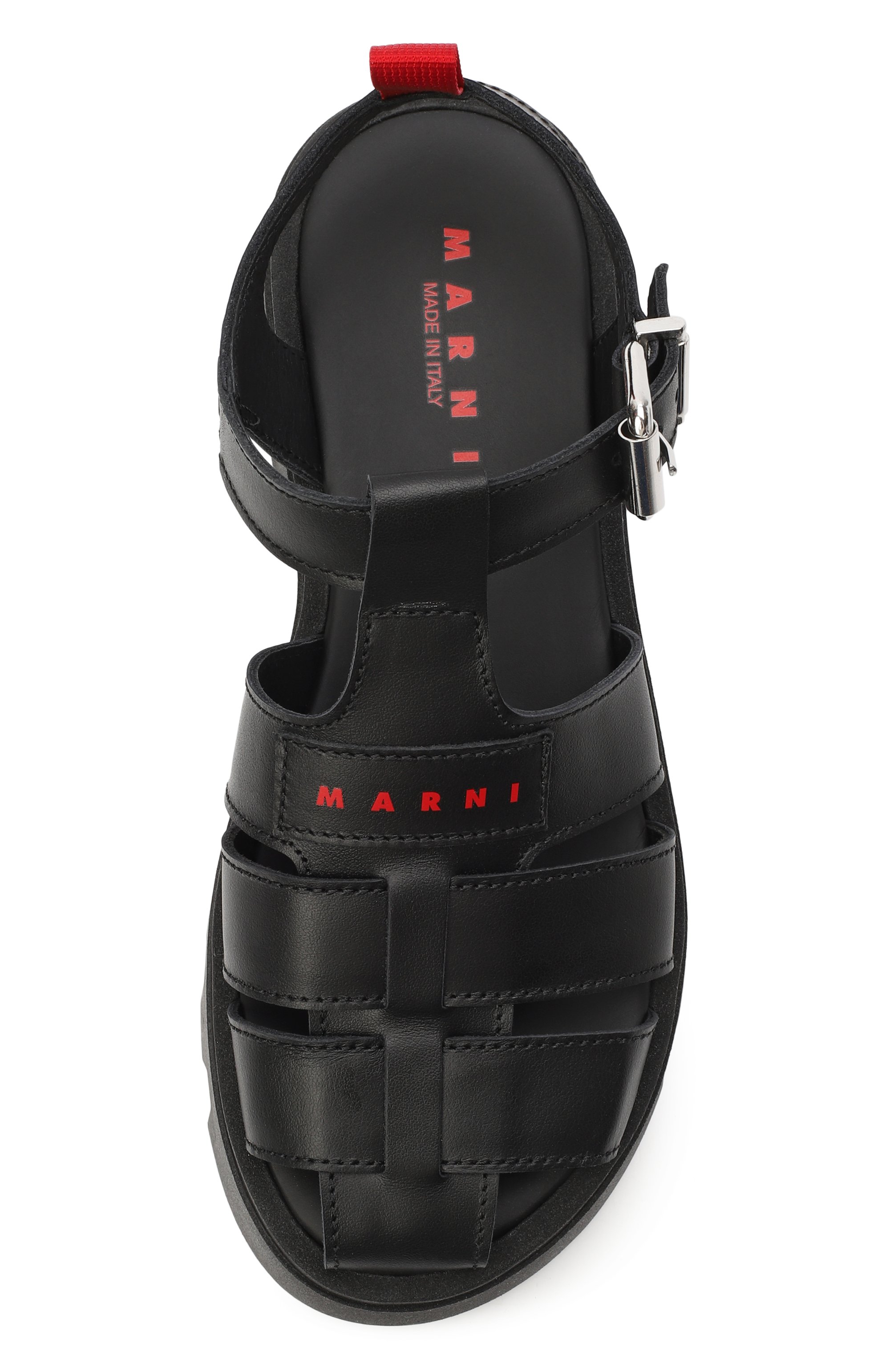 Кожаные сандалии MARNI, арт. 82302/VAR5, фото 4