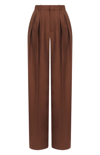 Женские шерстяные брюки SAINT LAURENT, арт. 824389/Y405W