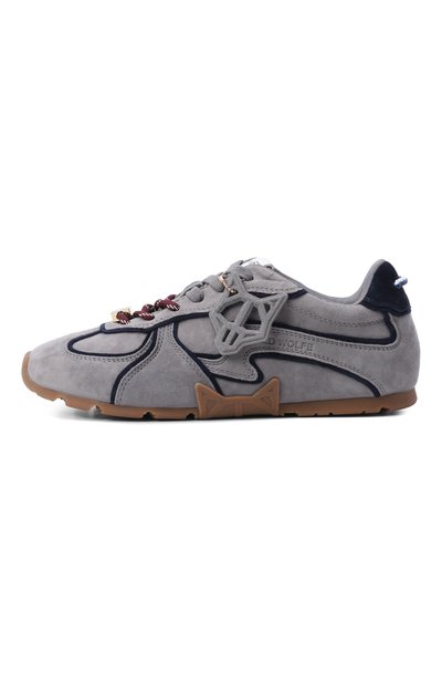 Замшевые кроссовки adored NAKED WOLFE темно-серого цвета по цене 29400 руб., арт. AD0RED/SUEDE, фото 4 Замшевые кроссовки adored NAKED WOLFE, арт. AD0RED/SUEDE, фото 4