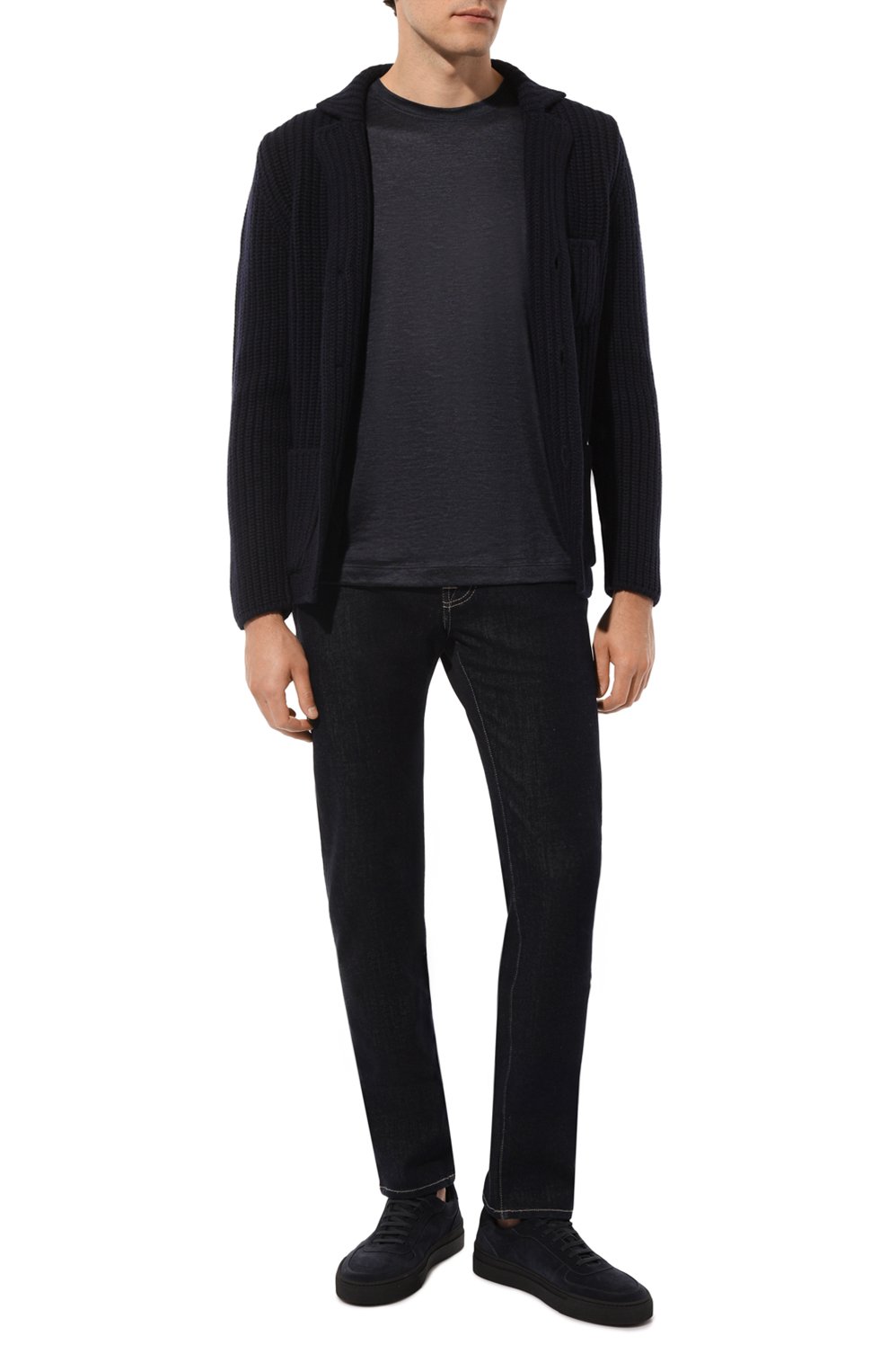 Кашемировая футболка MARCO PESCAROLO, арт. JAMES/50Y18, фото 2