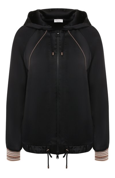 Женский бомбер с капюшоном BRUNELLO CUCINELLI, арт. M0H98DV506