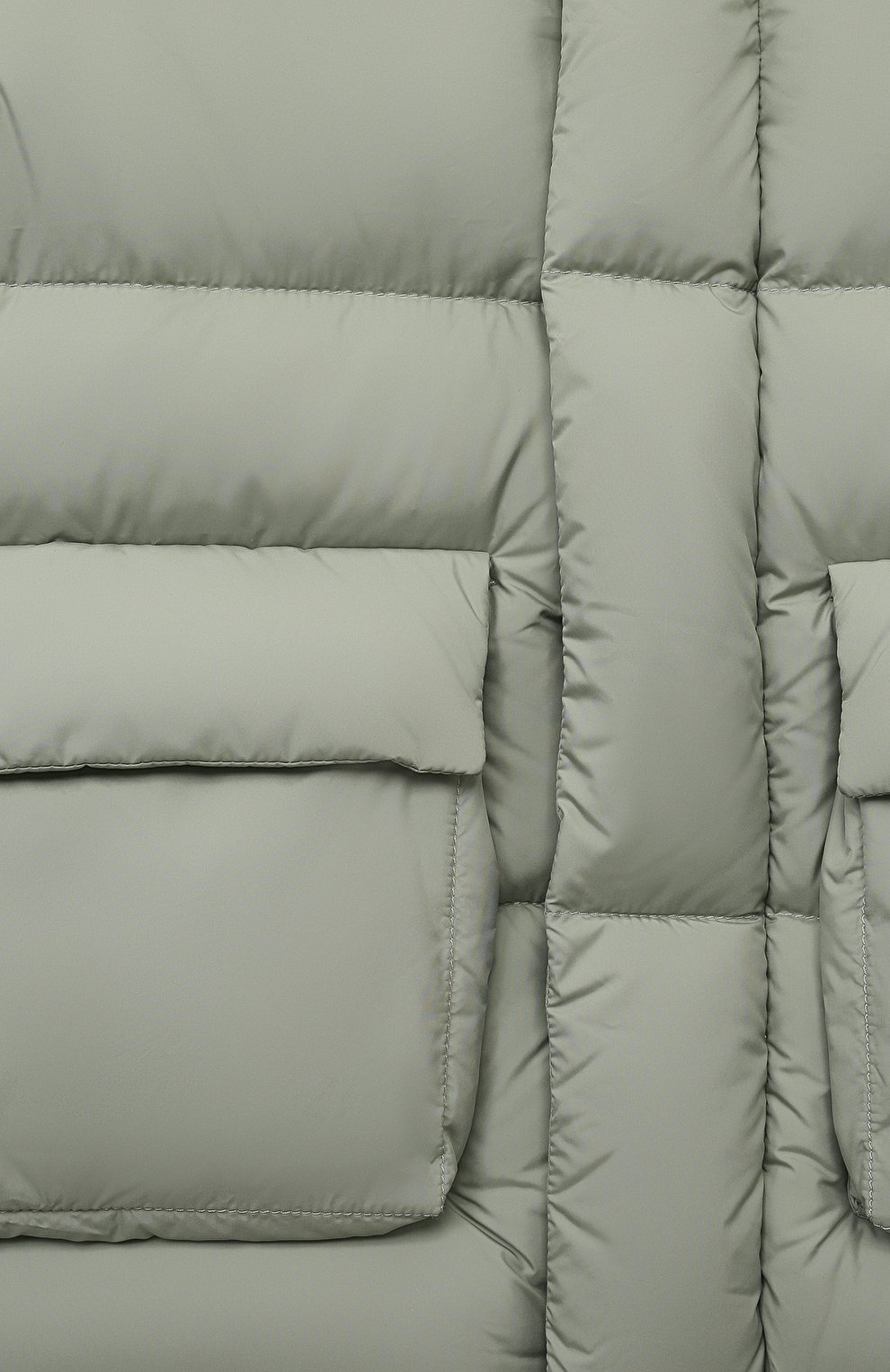 Пуховик IL GUFO светло-зеленого цвета по цене 49950 руб., арт. A24GP334N0106/5A-8A, фото 3 Пуховик IL GUFO, арт. A24GP334N0106/5A-8A, фото 3