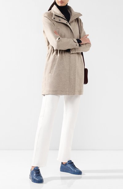 Кеды nuages из кожи крокодила LORO PIANA, арт. FAG1501/CNIL, фото 2