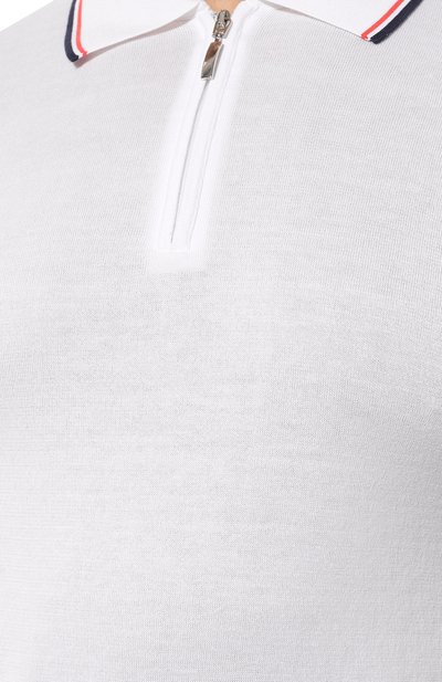 Хлопковое поло ANDREA CAMPAGNA, арт. 93040SR/60, фото 5