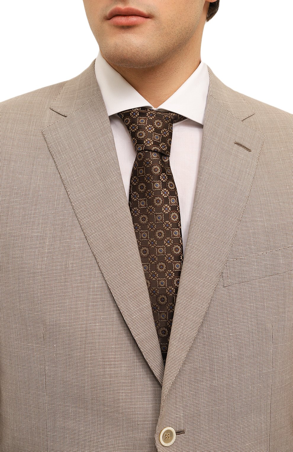 Шелковый галстук CANALI, арт. 18/HJ04004, фото 2
