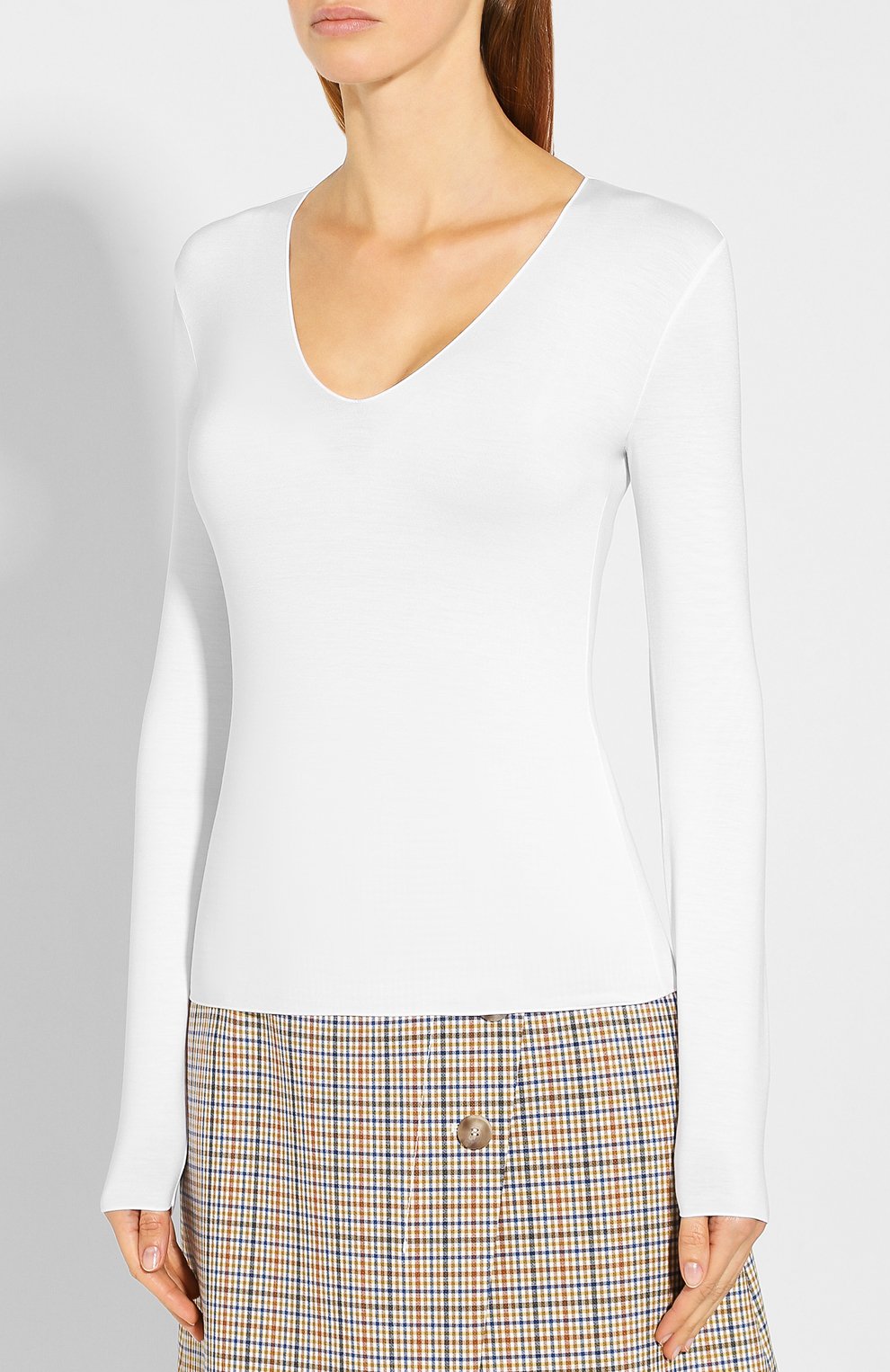 Лонгслив из вискозы EMPORIO ARMANI, арт. 6G2M8G/2J85Z, фото 3