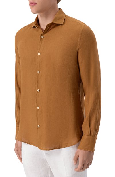 Льняная рубашка MC2 SAINT BARTH, арт. STBM PAMPL0NA/02171H, фото 3