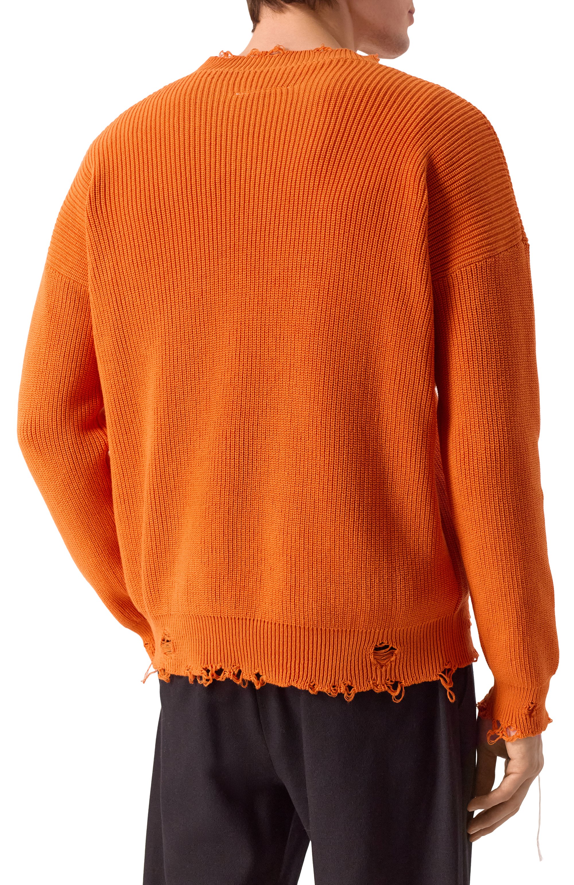 Хлопковый свитер MM6, арт. SH0HN0001/M13089, фото 4