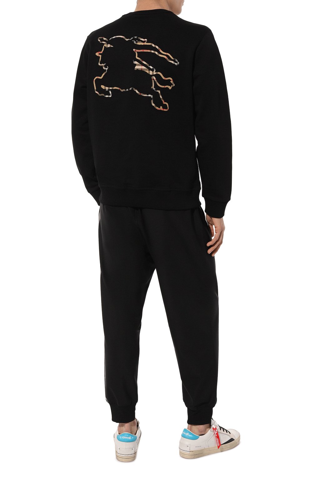 Хлопковый свитшот BURBERRY, арт. 8070680, фото 2