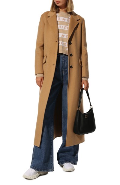 Шерстяное пальто MIU MIU, арт. MS1824-03H-F0040, фото 2