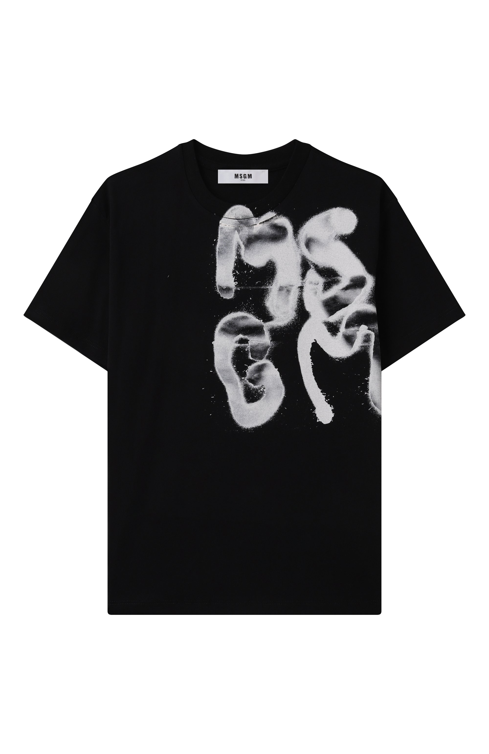 Хлопковая футболка MSGM KIDS, арт. S5MSJBTH035, фото 1