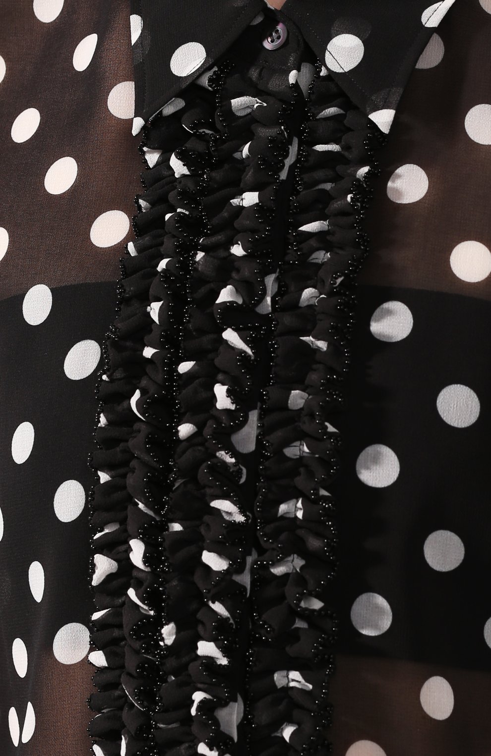 Блузка в горох DRIES VAN NOTEN, арт. 201-18641-9421, фото 5