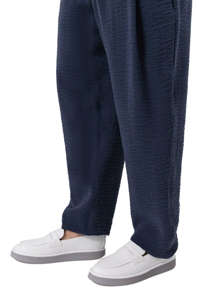 Кожаные пенни-лоферы GIORGIO ARMANI, арт. X2A409/XF224, фото 3