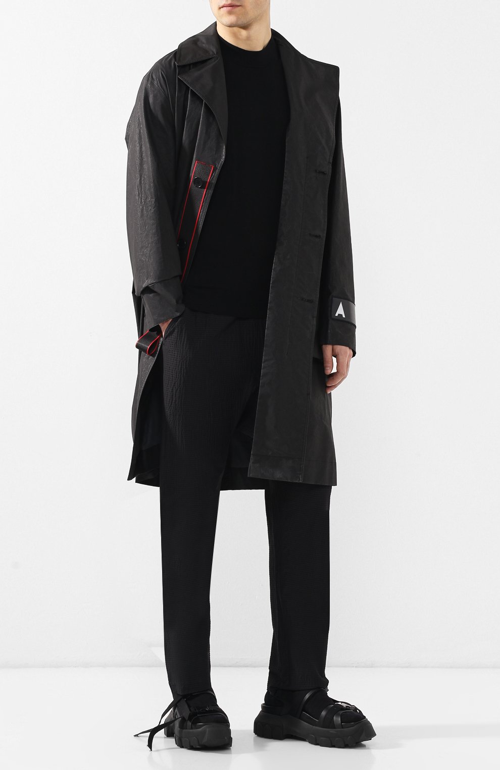 Хлопковый плащ AHIRAIN, арт. 19P36AHU01 A, фото 2