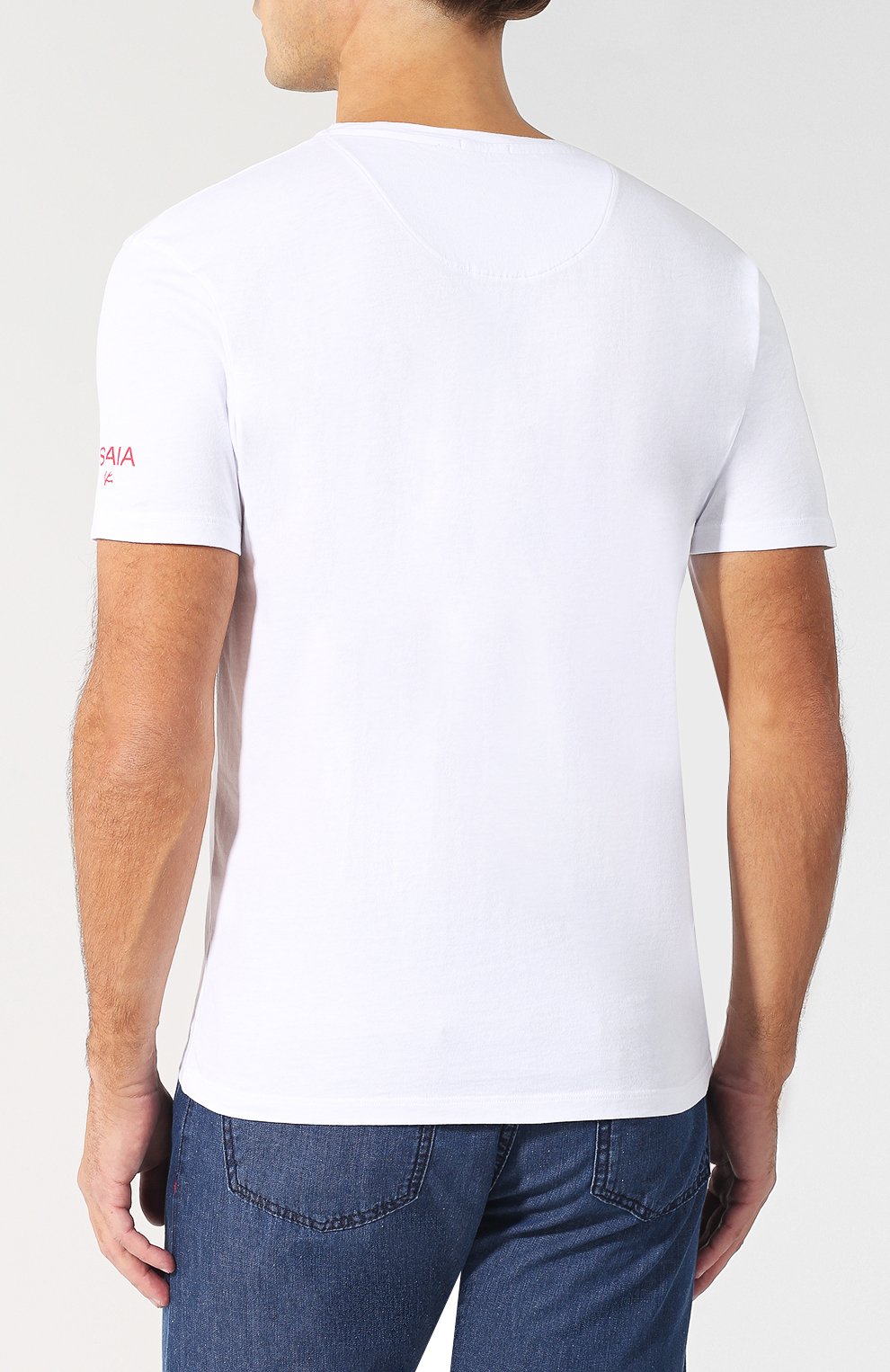 Комплект из четырех хлопковых футболок с принтом ISAIA, арт. SETMG1/TES01, фото 7