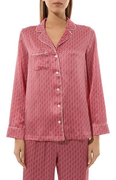 Шелковая пижама DEREK ROSE розового цвета по цене 85050 руб., арт. 2050-BRIN109, фото 3 Шелковая пижама DEREK ROSE, арт. 2050-BRIN109, фото 3