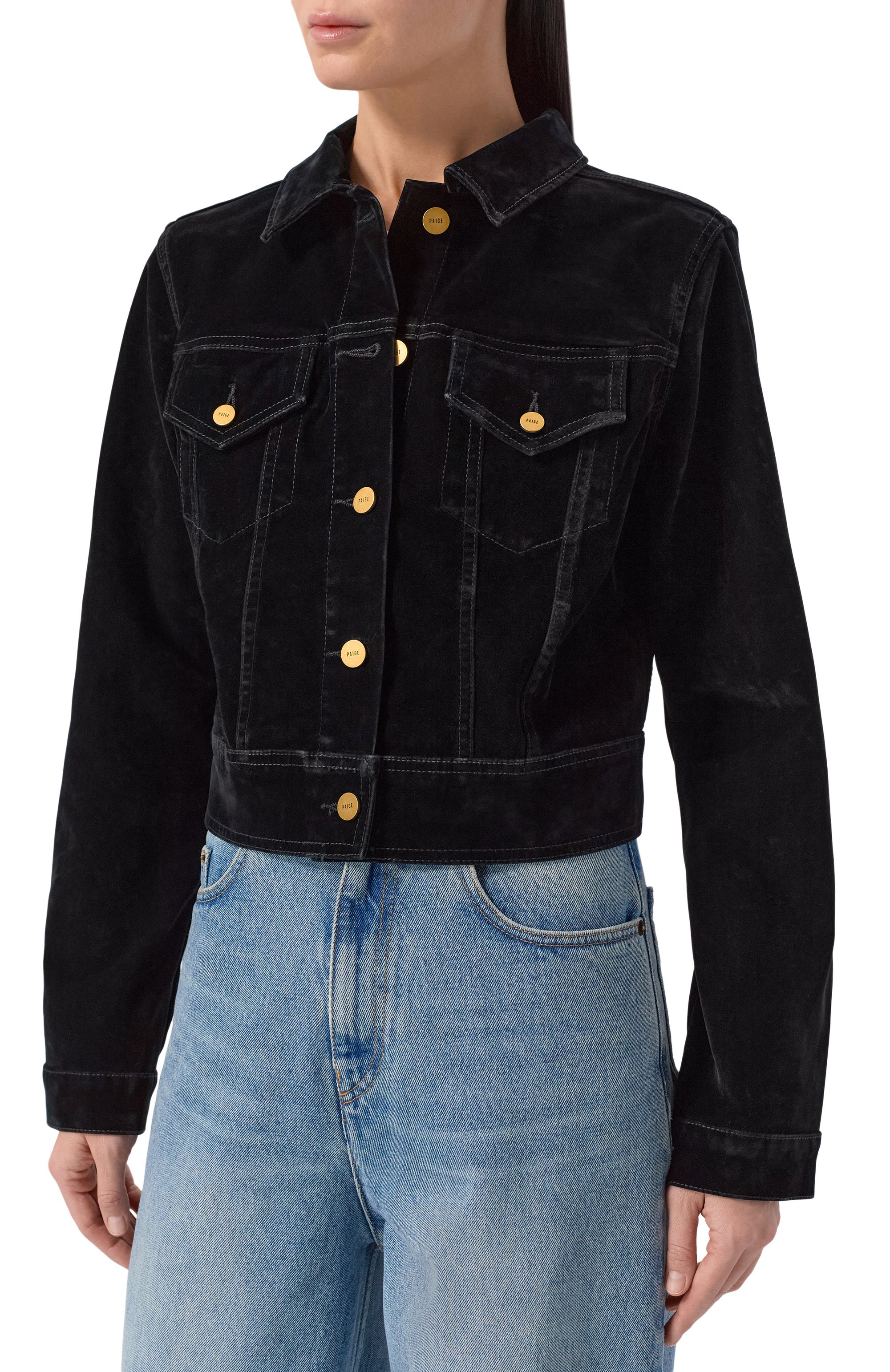 Бархатная куртка chantal PAIGE, арт. 1F76R38-C937, фото 3