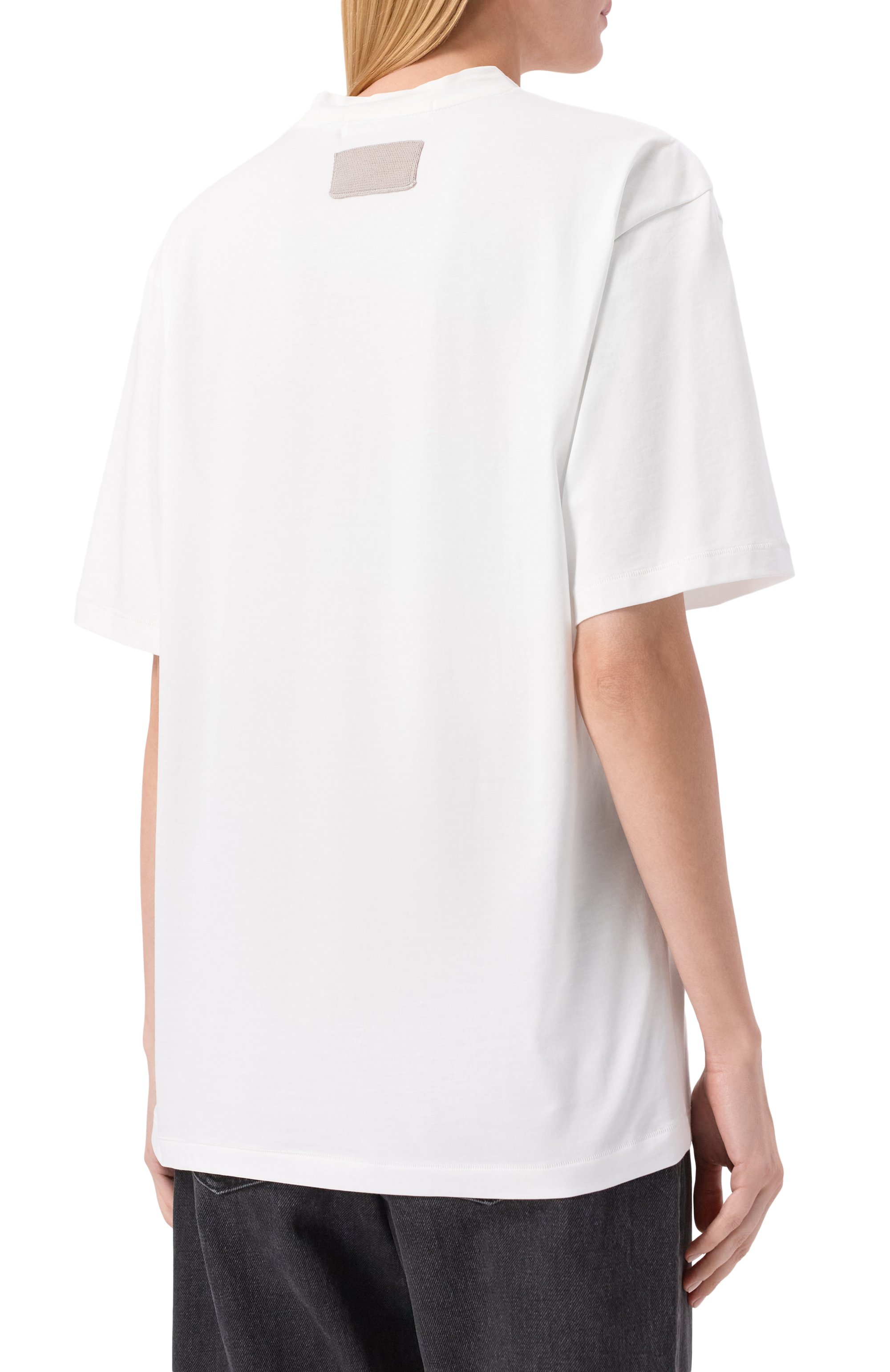 Хлопковая футболка AYA MUSE, арт. AMBR2504/WHITE, фото 4