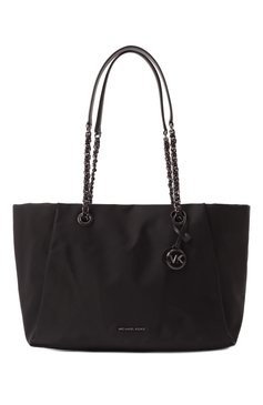 Женская сумка-тоут georgia MICHAEL MICHAEL KORS черного цвета, арт. 30R5SI0T1C | Фото 1 (Размер: large; Драгоценные камни: Проставлено; Материал сплава: Проставлено; Материал: Текстиль)