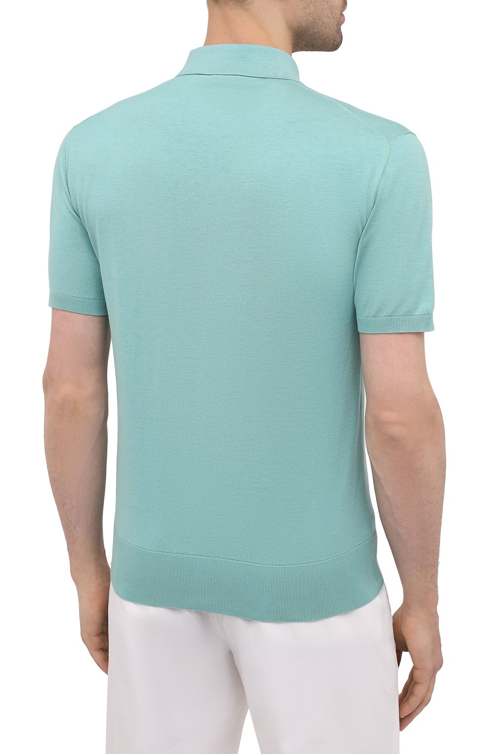 Поло из хлопка и шелка LORO PIANA, арт. FAL5739, фото 4