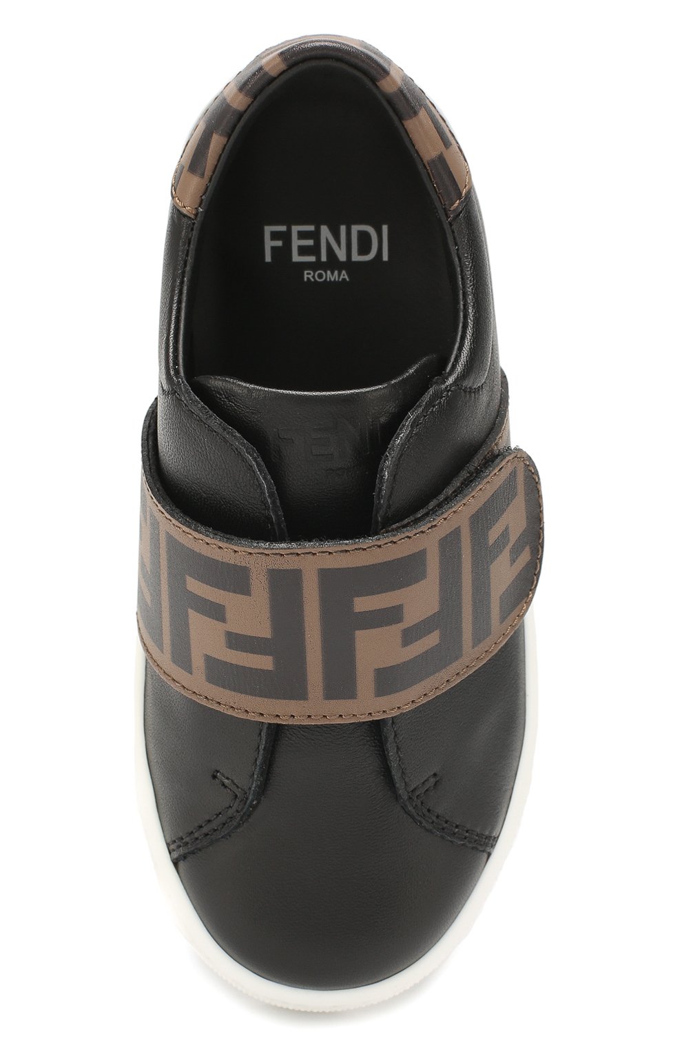 Кожаные кеды FENDI, арт. JMR326/A7N4/20-26, фото 4