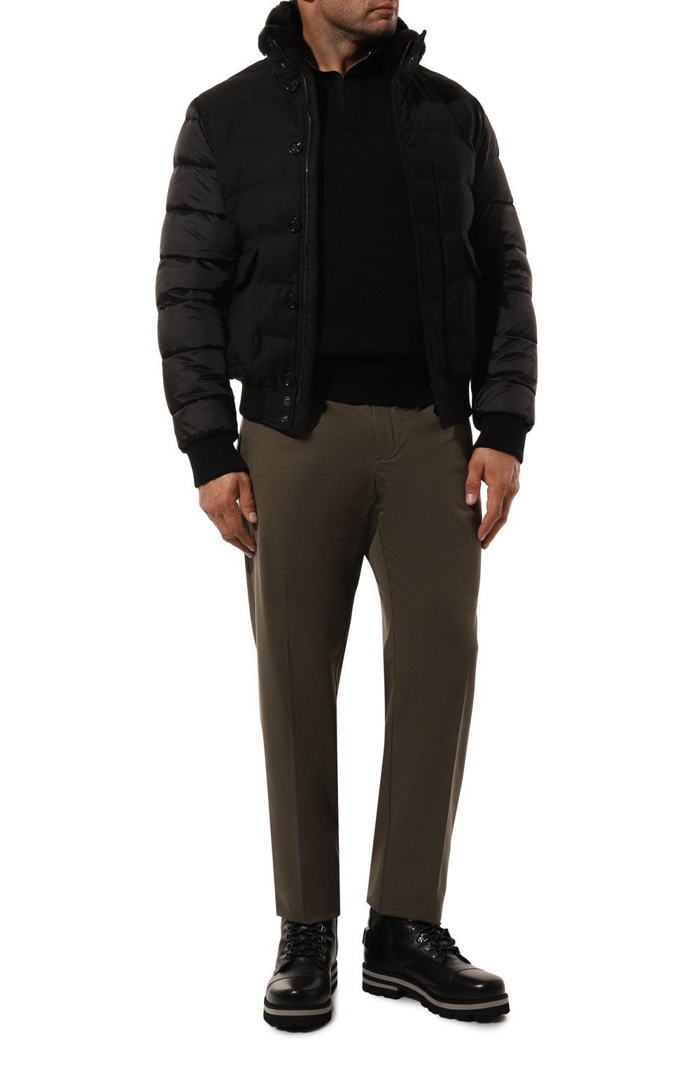 Пуховый бомбер fantoni-shl MOORER, арт. IN0TNA-SHL, фото 2