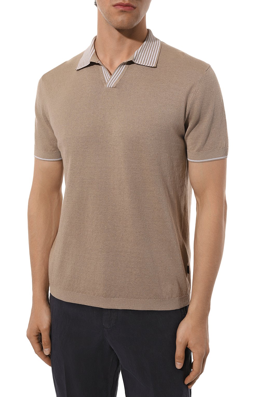 Поло изо льна и хлопка WINDSOR, арт. 13 LIND0-PL 10015186, фото 3