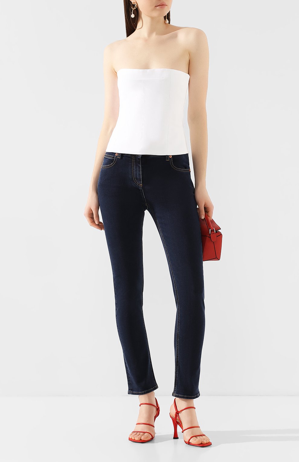 Хлопковый топ KHAITE, арт. 2113108/PERCY, фото 2