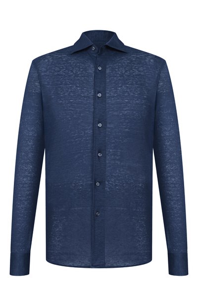 Мужская льняная рубашка MVST, арт. SLIM/GABRIELLE/R0UND/800-JERSEY