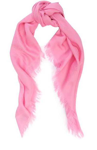 Хлопковый платок с принтом GUCCI, арт. 418222/4K105, фото 1