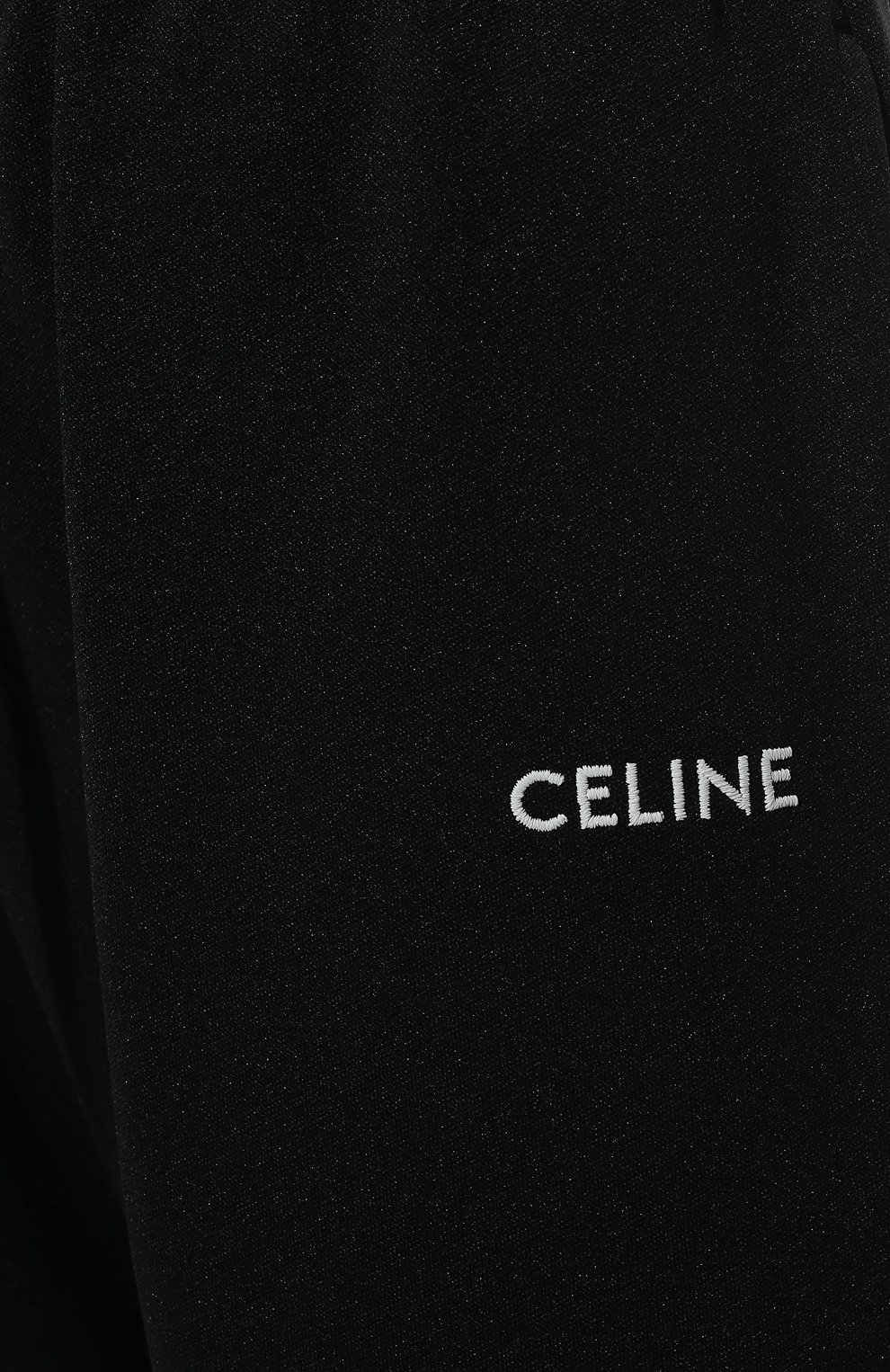 Брюки CELINE черного цвета по цене 77750 руб., арт. 2Z1371210, фото 5 Брюки CELINE, арт. 2Z1371210, фото 5