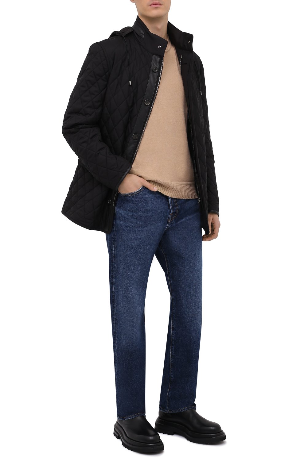 Джемпер из хлопка и кашемира ZEGNA, арт. UYQ20/110, фото 2