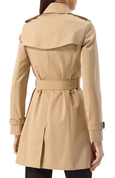 Хлопковый тренч BURBERRY, арт. 8079408, фото 4