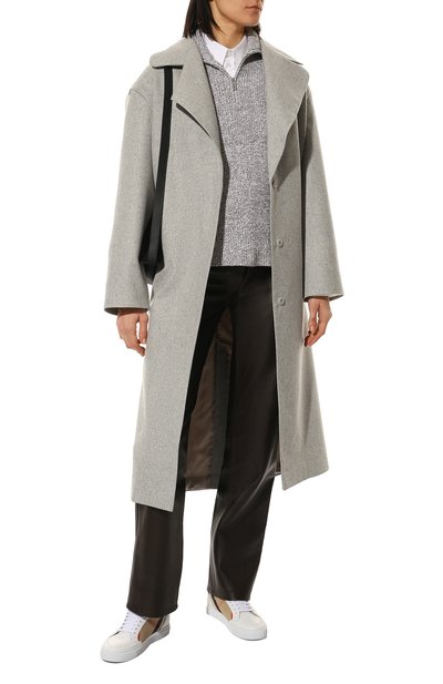 Комбинированные кеды BURBERRY, арт. 8024326, фото 2