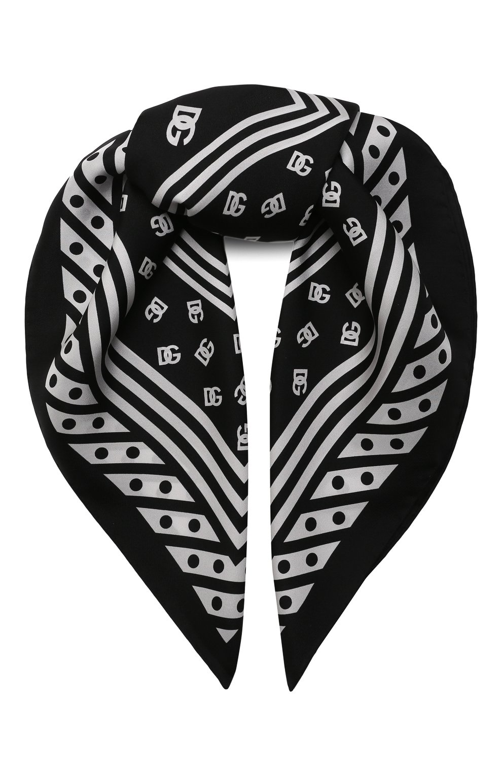 Шелковый платок DOLCE & GABBANA, арт. FN092R/GDB7Z, фото 1