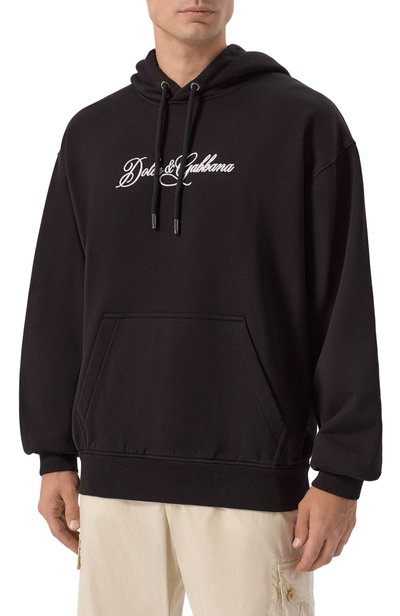 Хлопковое худи DOLCE & GABBANA, арт. G9ZU0Z/G7P9M, фото 3
